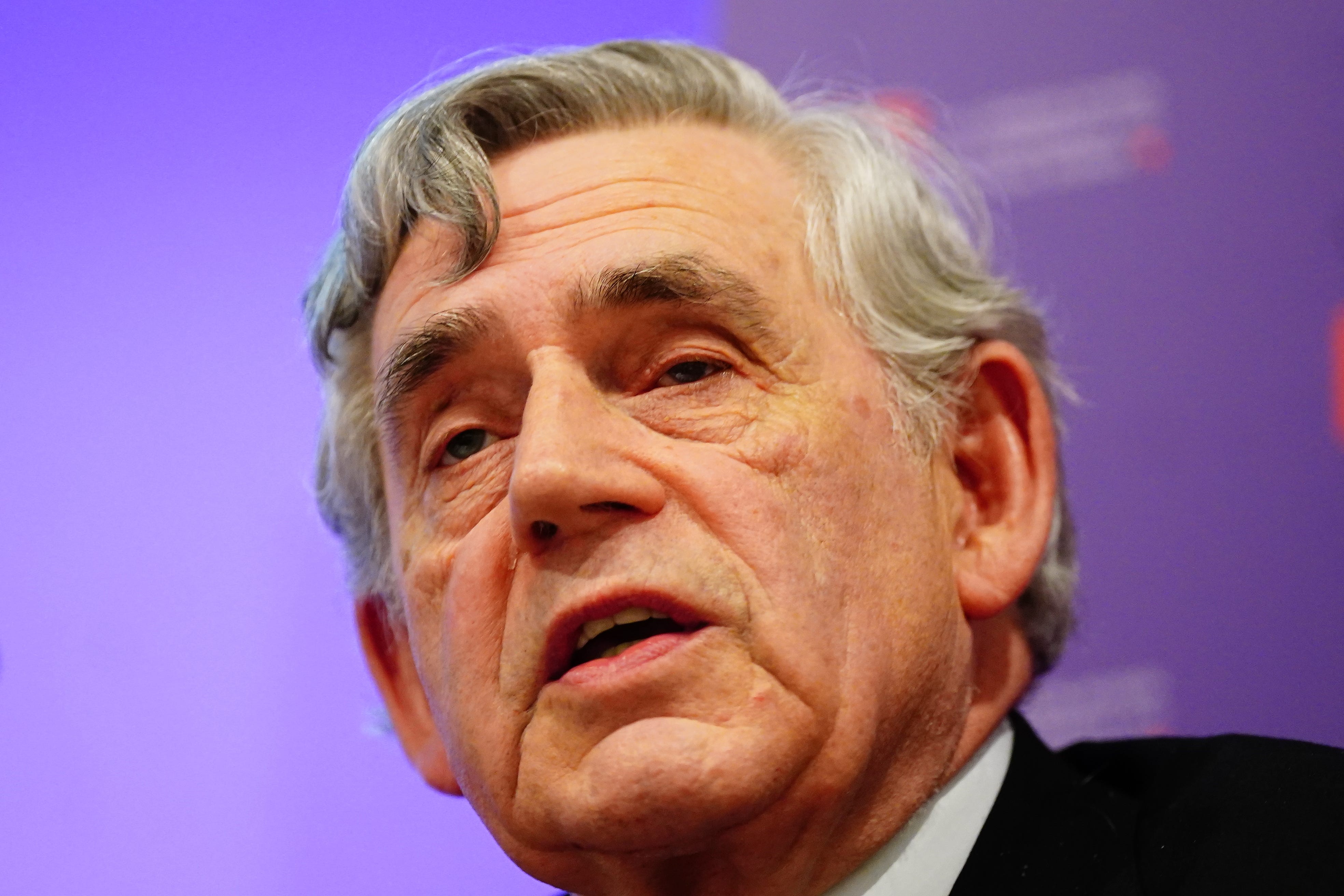 Former Labour prime minister Gordon Brown (Victoria Jones/PA)