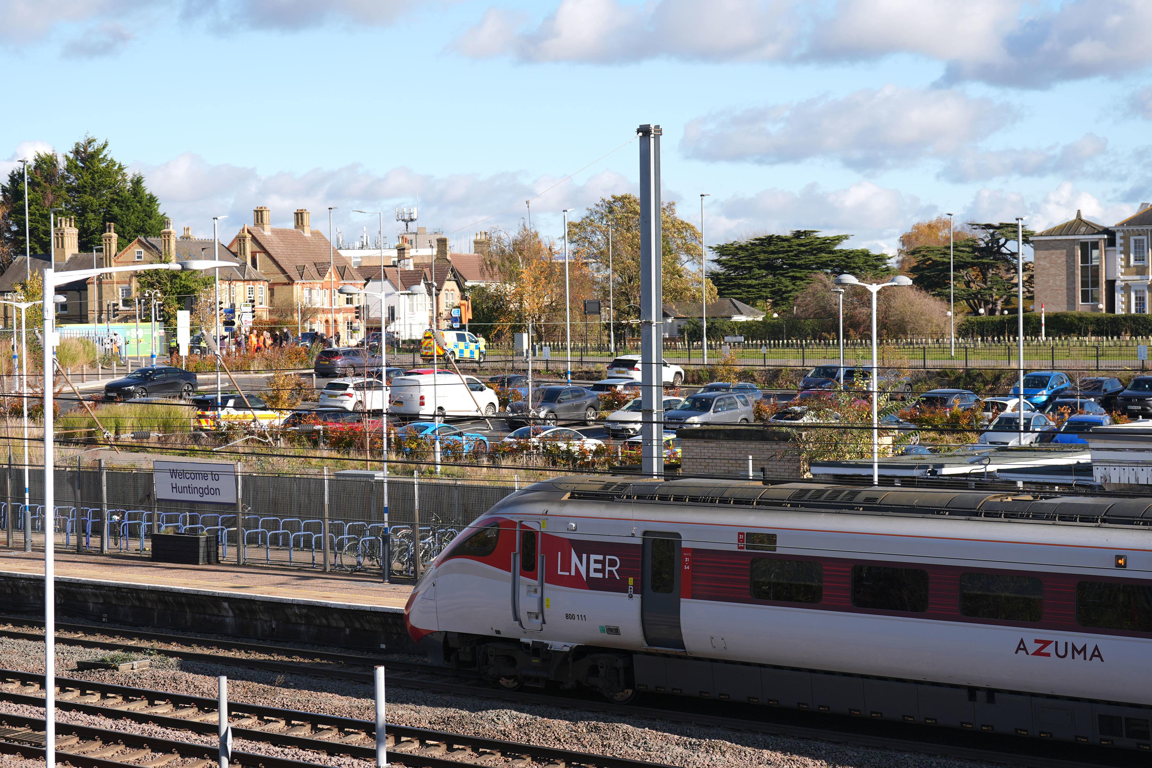 Police are investigating whether the mass stabbing on a train on Saturday is linked to a stabbing in September (Joe Giddens/PA)