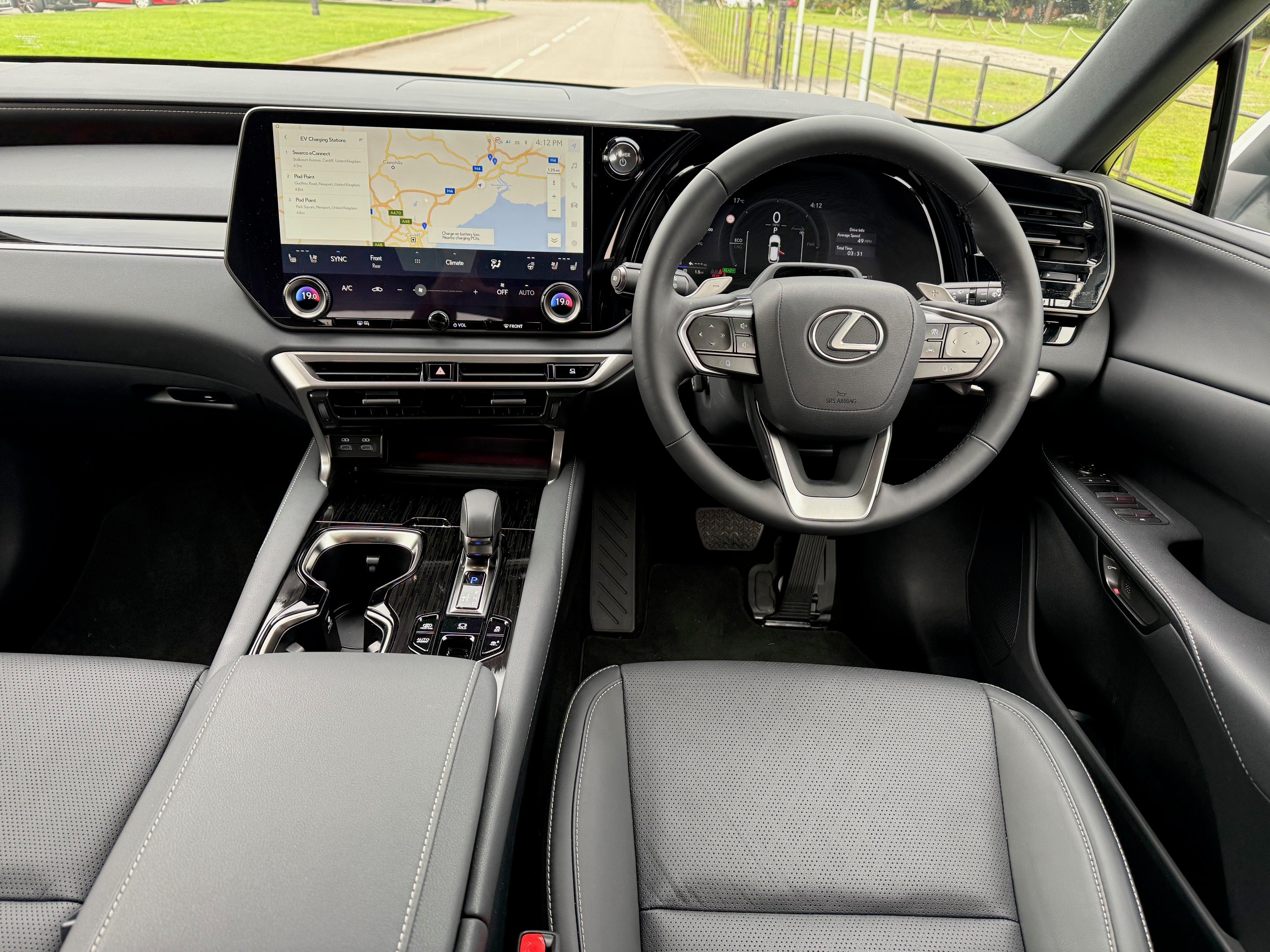 The Lexus RX’s interior is smart without being flashy