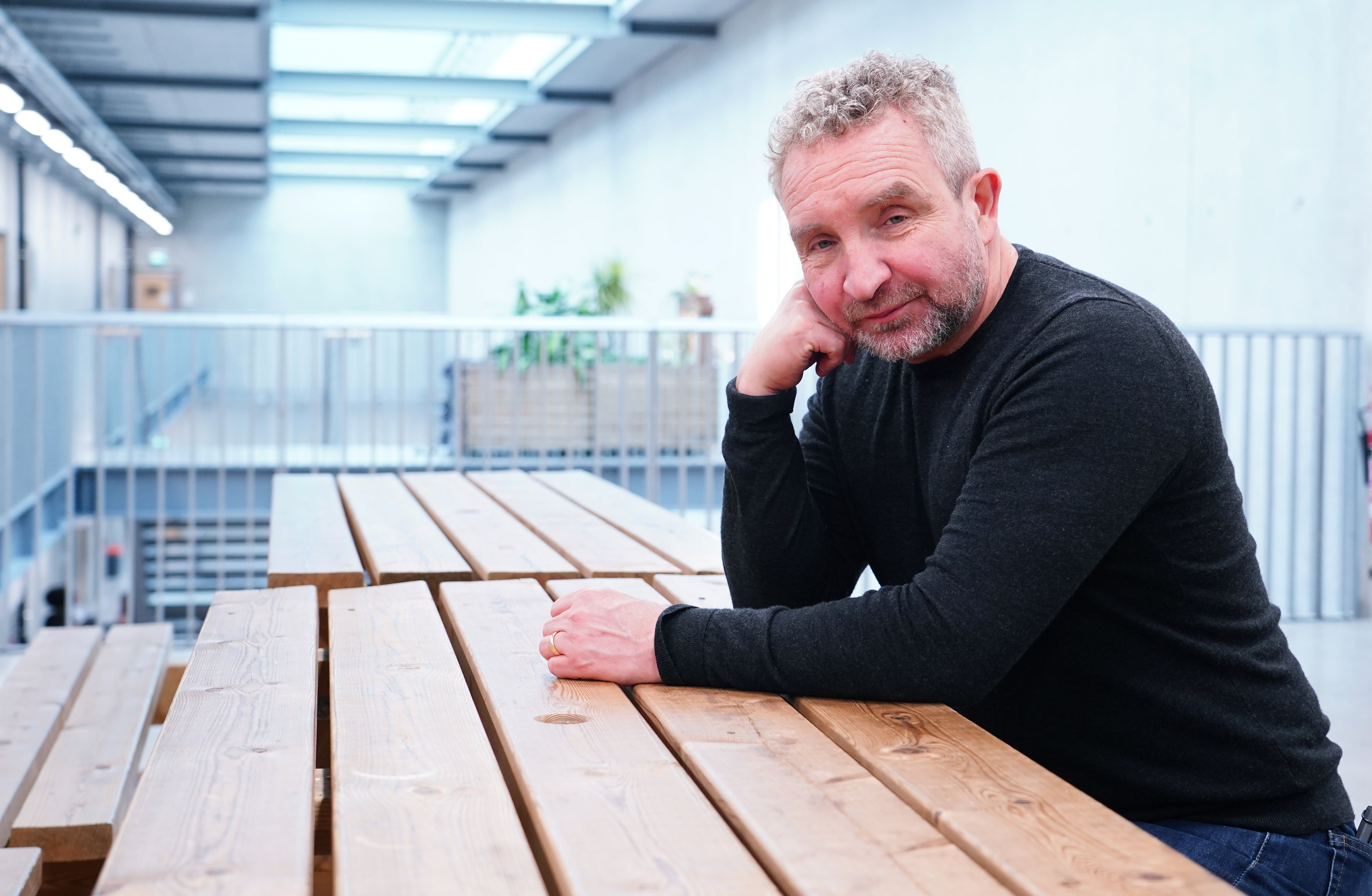 Eddie Marsan after being announced as vice president of Mountview drama school in south London, the announcement is part of Mountview's 80th birthday celebrations.
