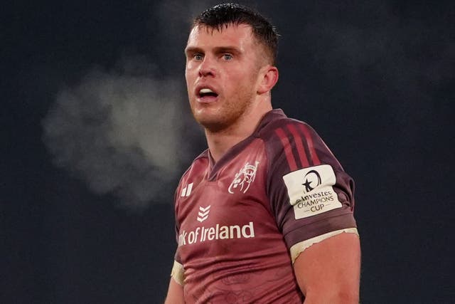 Munster centre Tom Farrell is set to make his Ireland debut at the age of 32 (Brian Lawless/PA)