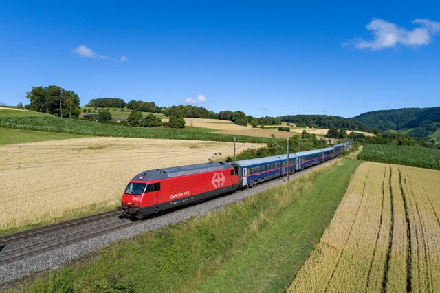 <p>There are three classes to choose from on SBB’s EuroNight trains</p>