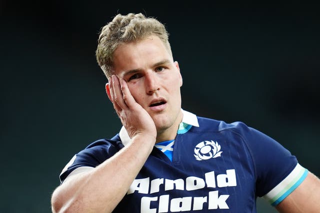 Duhan van der Merwe has been dropped (Adam Davy/PA)