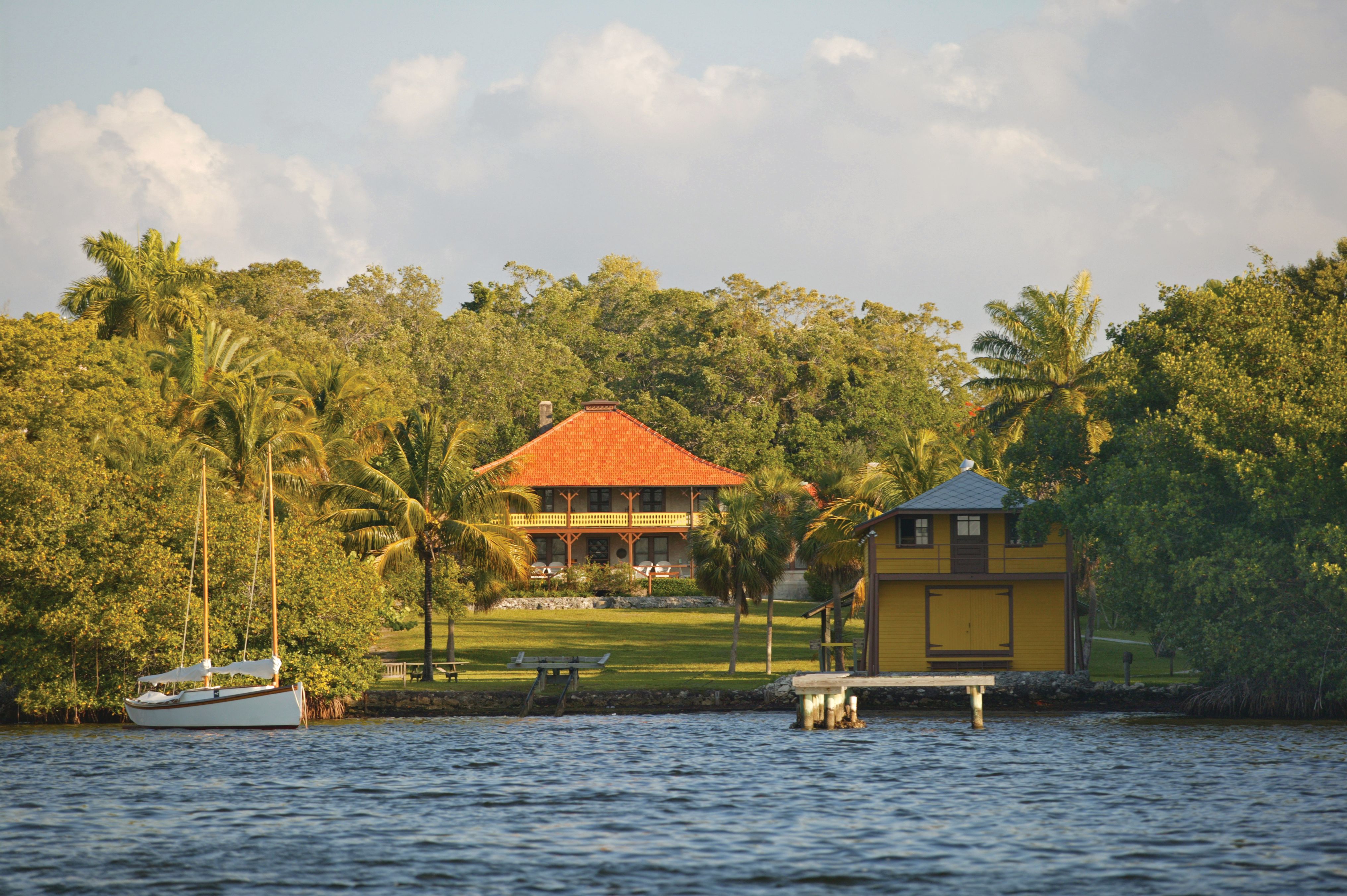 The Barnacle Historic State Park, one of the highlights of densely vegetated Coconut Grove. Here, visitors can explore The Barnacle, the 1891 residence of sailor and naturalist Ralph Middleton Munroe, one of the area’s founding figures