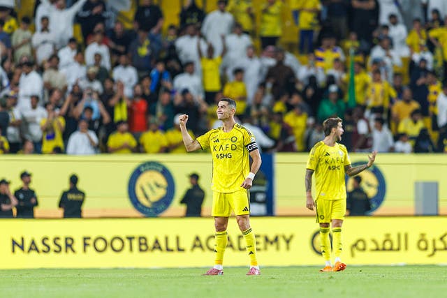 <p>Ronaldo has scored 102 goals in 115 matches since joining Saudi side Al-Nassr</p>