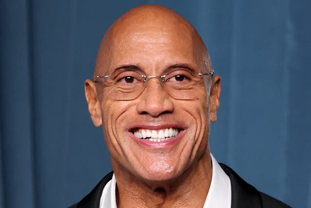 <p>Dwayne Johnson, pictured at the Academy Museum of Motion Pictures in October 2025, has declined to comment on rumors he could run for president</p>