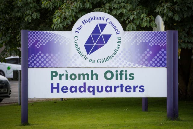 Councillors have accused the UK Government of ‘disrespect’ over plans to house asylum seekers at Cameron Barracks (Jane Barlow/PA)