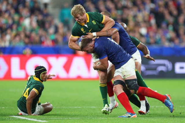 <p>France take on South Africa in a mouthwatering meeting of heavyweights</p>