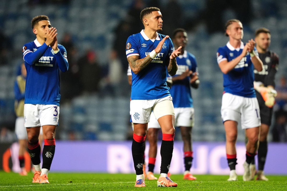 Rangers slump to fourth straight Europa League defeat as Roma win at Ibrox