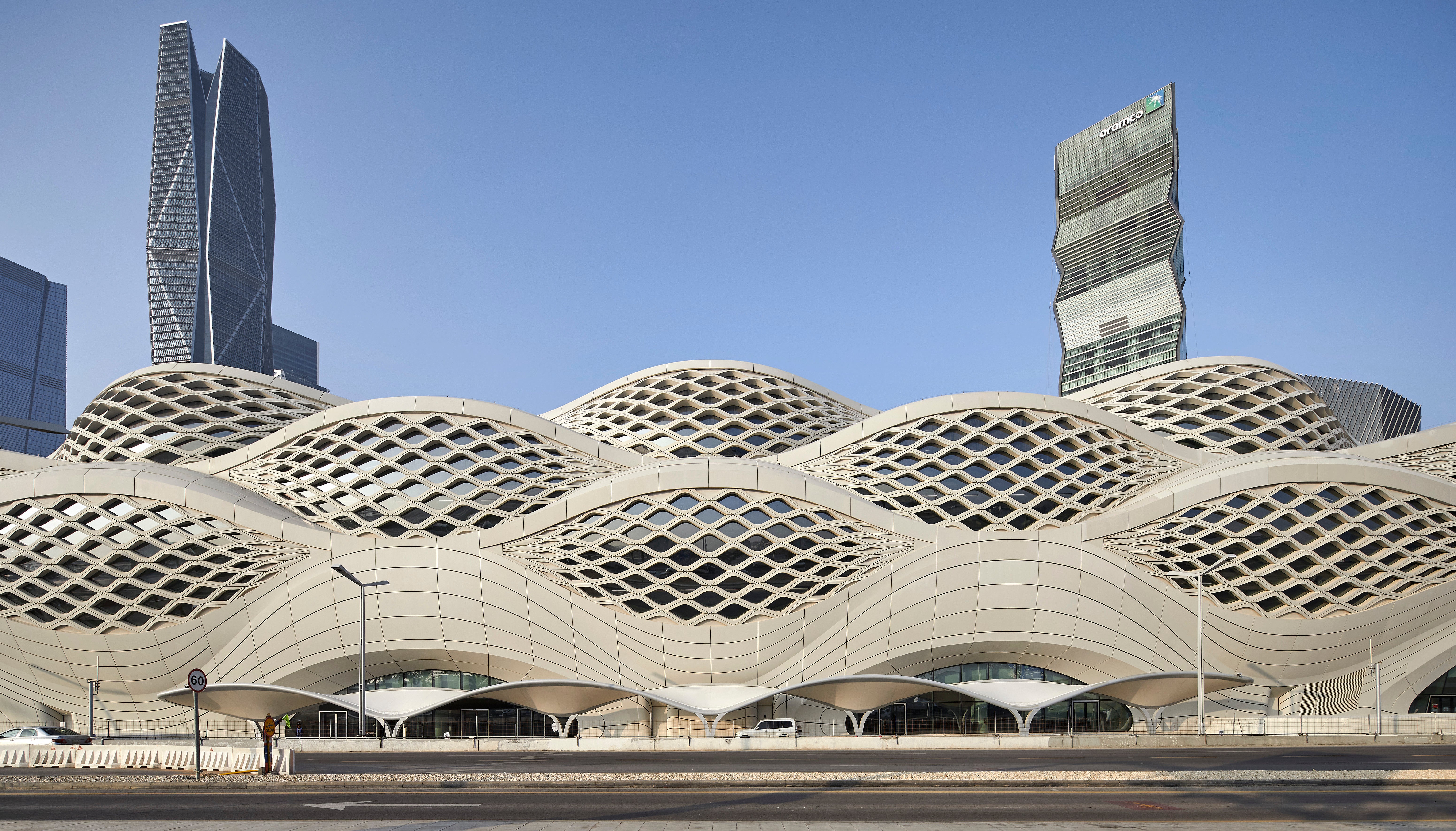 KAFD Station in Riyadh, Saudi Arabia