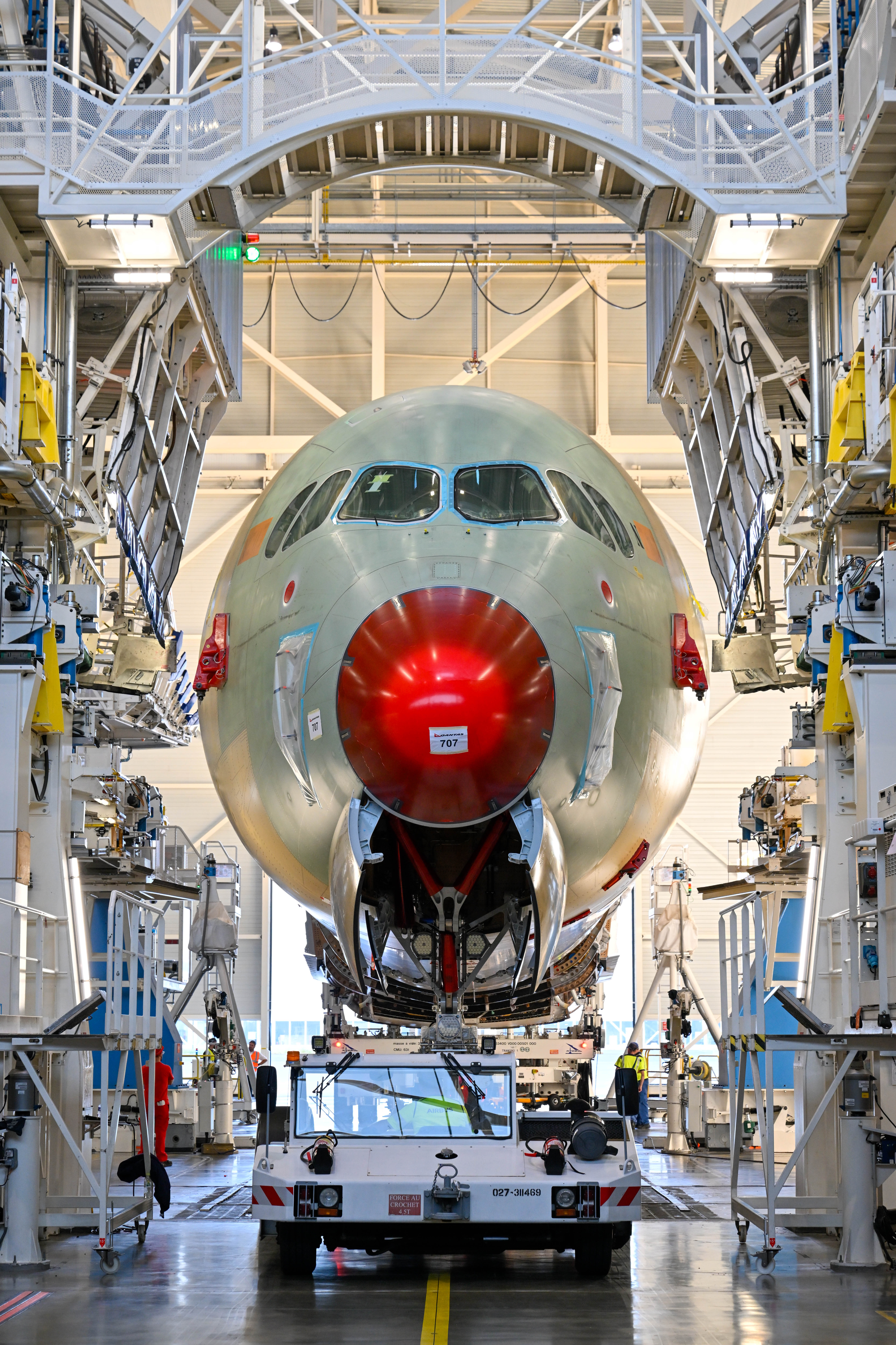 <p>Australia’s Qantas on Friday revealed the first images of the specially configured Airbus aircraft set to enable the world’s longest commercial flights</p>