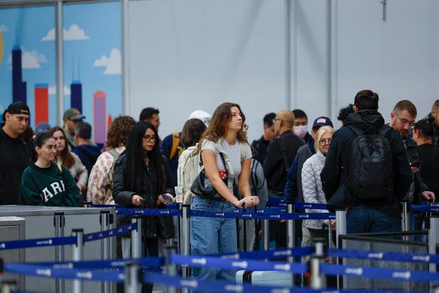 <p>Trump administration reduces flights at 40 major airports during ongoing government shutdown.</p>