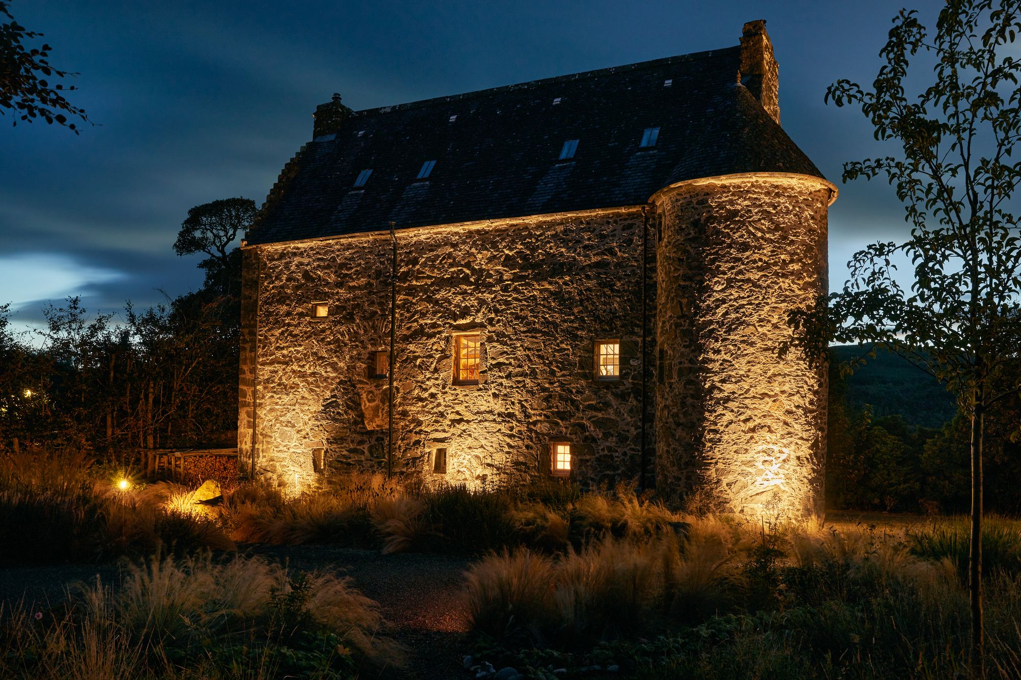 Kilmartin Castle in Argyll is classically Scottish