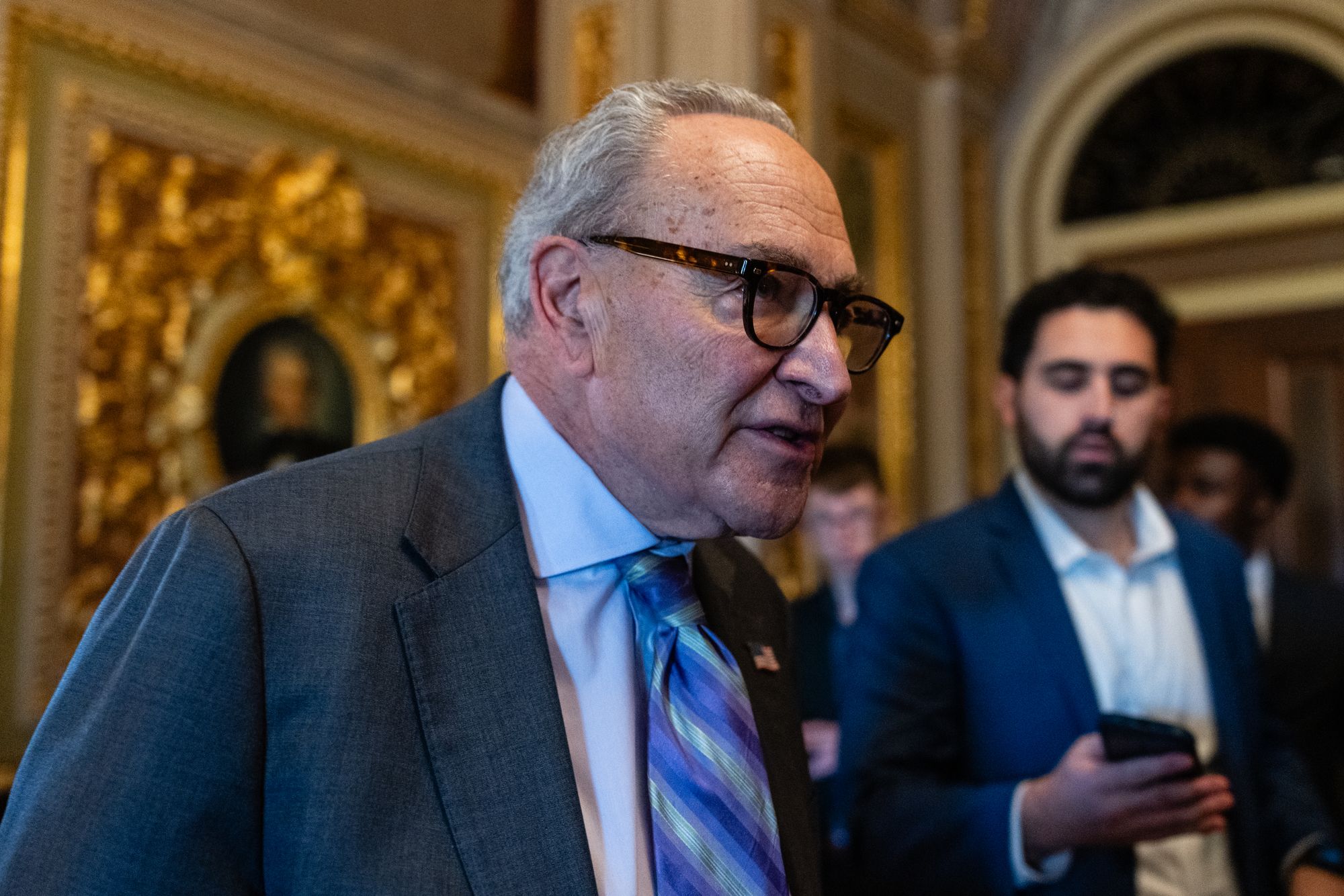 A law enforcement source confirmed that Suffolk County police responded to Schumer’s Long Island office but could not confirm the details of the threat.