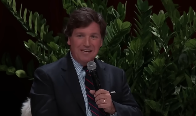 <p>Tucker Carlson claimed that he doesn't share Nick Fuentes' views and isn't "telling Nazi jokes."</p>