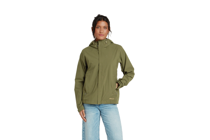 best women's waterproof indybest review Sherpa Nima 2.5 layer waterproof jacket