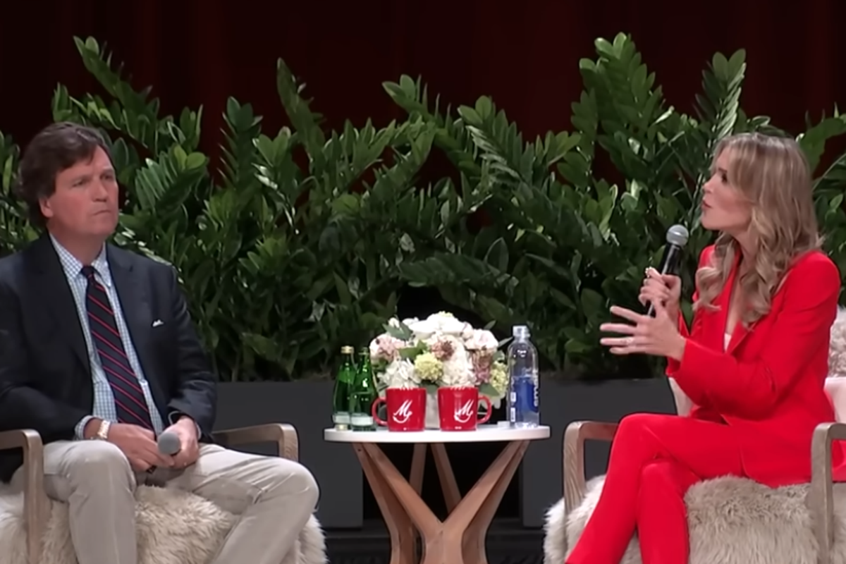 Tucker Carlson tells Megyn Kelly that critics can ‘buzz off’ after his softball interview with white nationalist Nick Fuentes