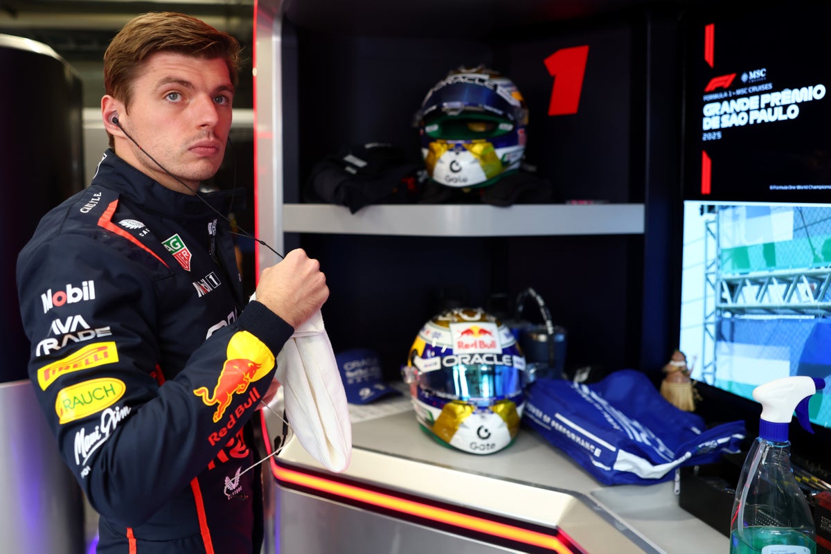 F1 Brazil GP live: Verstappen eyes pole position ahead of Norris in sprint qualifying