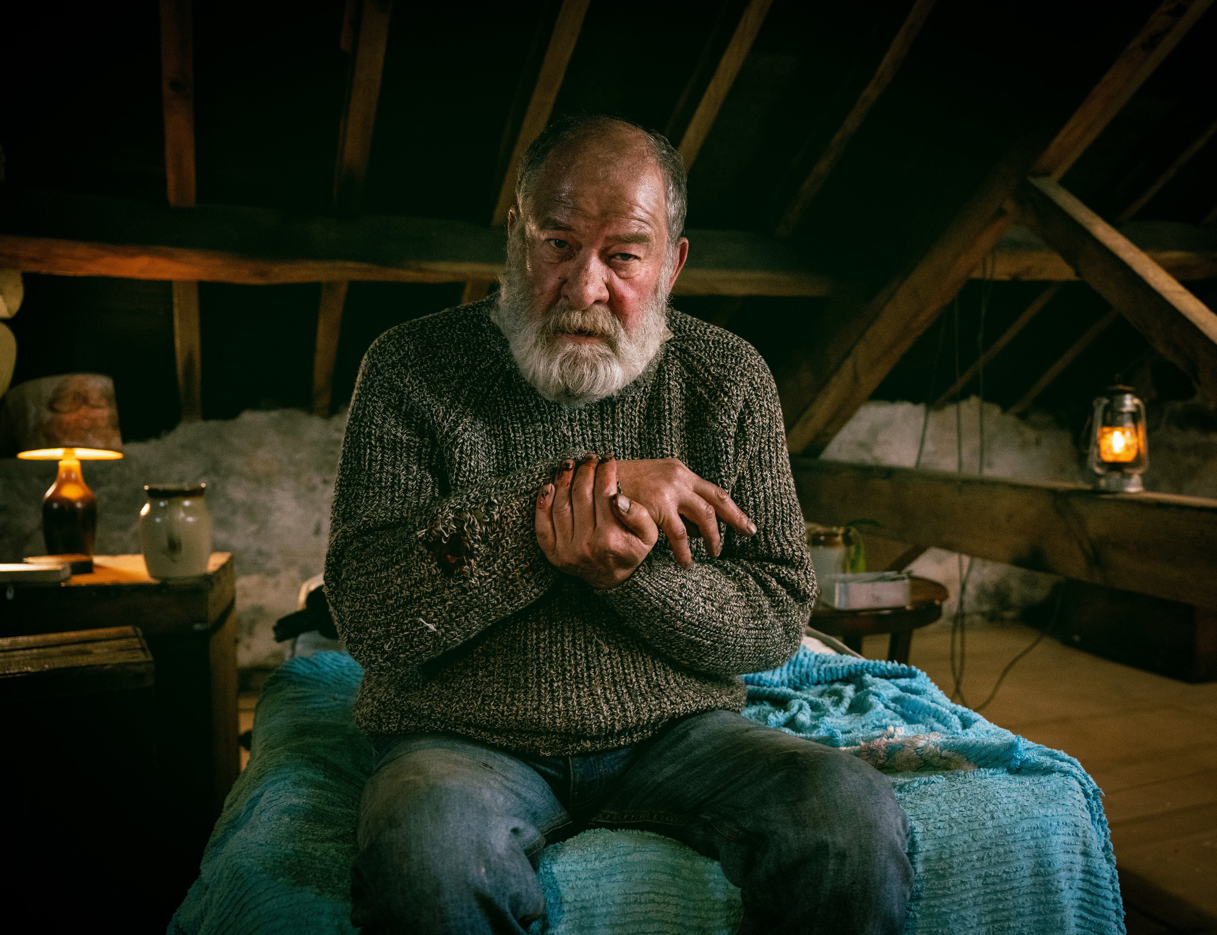 Joshua Richards as Bear in Emmerdale