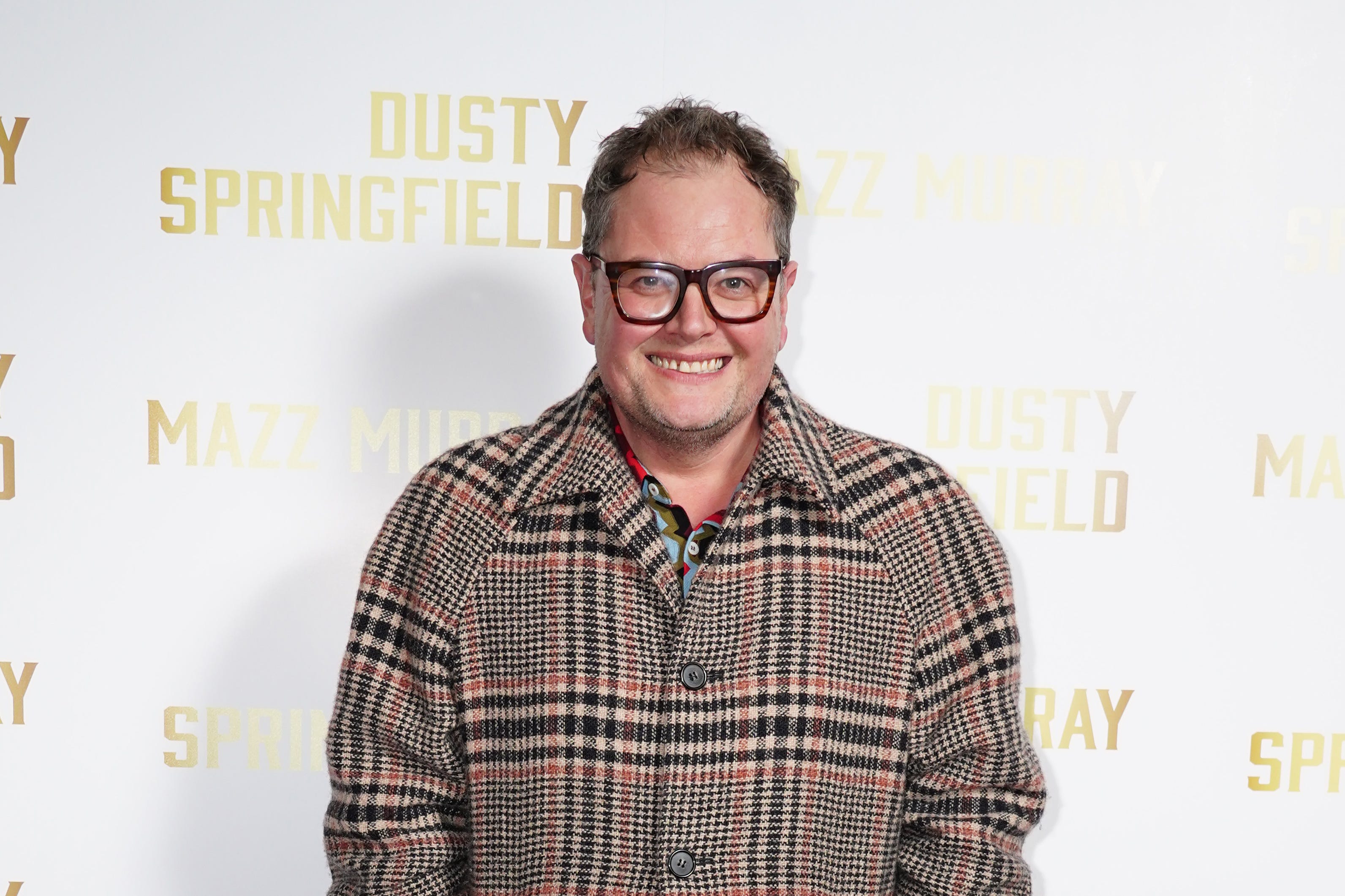 Alan Carr was described as ‘generous, warm, empathetic, and unfailingly kind’ by Neuroblastoma UK after they received his £87,500 donation from the Celebrity Traitors prize pot (Ian West/PA)