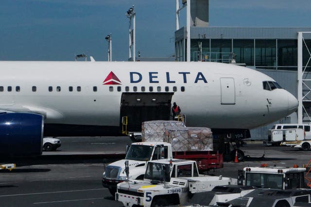 <p>A passenger on a Delta Air Lines flight on January 18, 2026 from Minneapolis to Tokyo reportedly had to be blocked into his seat by flight attendants using a beverage cart after he allegedly wandered the cabin verbally abusing people and shoving one of the attendants</p>