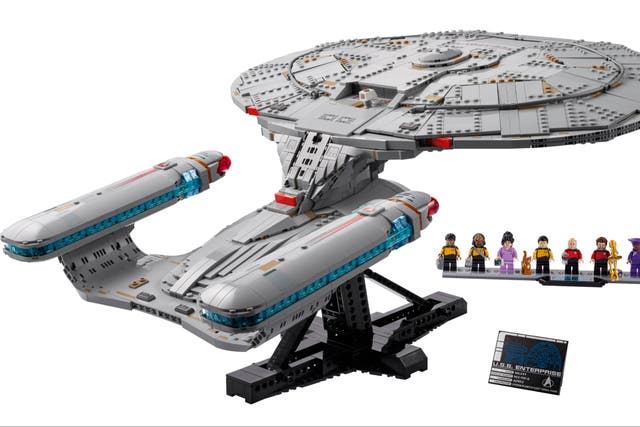 <p>Lego releases its first-ever Star Trek set</p>