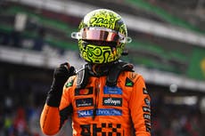 F1 Brazil GP live: Norris takes sprint pole as Verstappen slumps down order