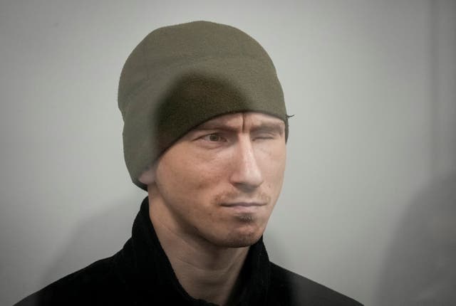 <p>Russian soldier Dmitry Kurashov has been jailed in a landmark case</p>