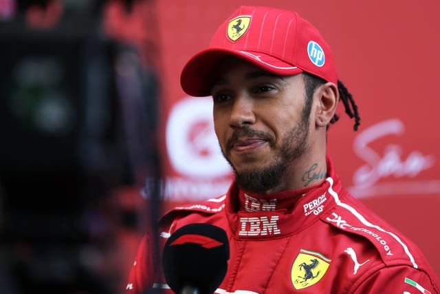 <p>Lewis Hamilton says he has a ‘great relationship’ with Ferrari chairman John Elkann</p>