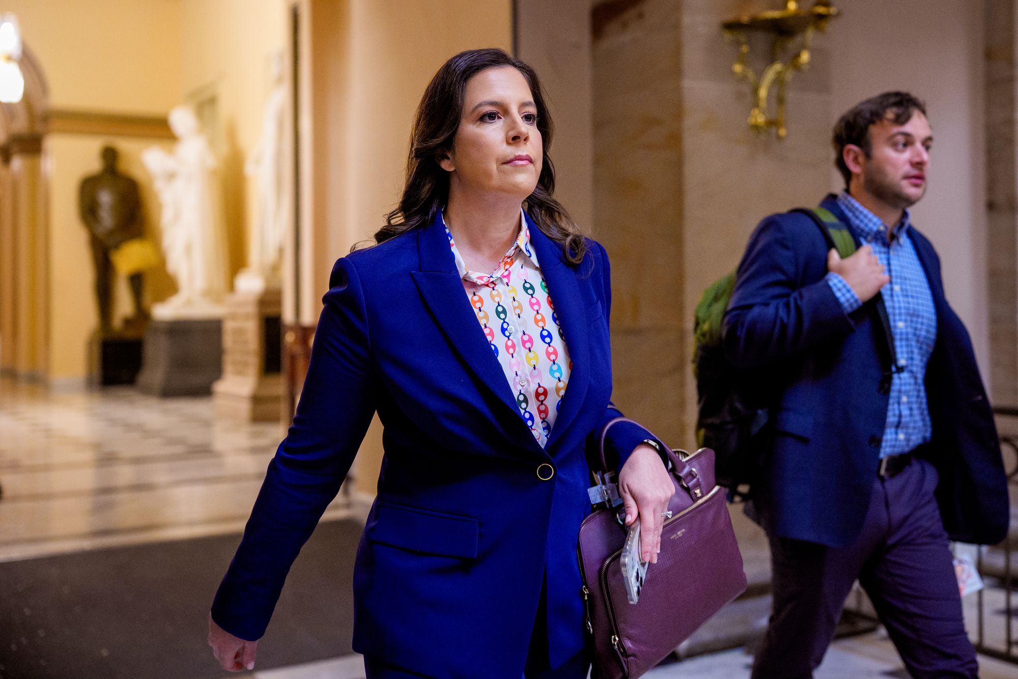 Donald Trump’s repudiation of the racist ‘jihadist’ label applied to Mamdani by Republicans and some Democrats was a blow to no one more than it was to Elise Stefanik, the Republican running for governor in the state after she was unceremoniously dropped by the administration as nominee to be U.N. ambassador