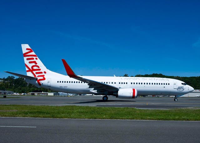 <p>File. The Boeing 737-800 has been temporarily taken out of service </p>