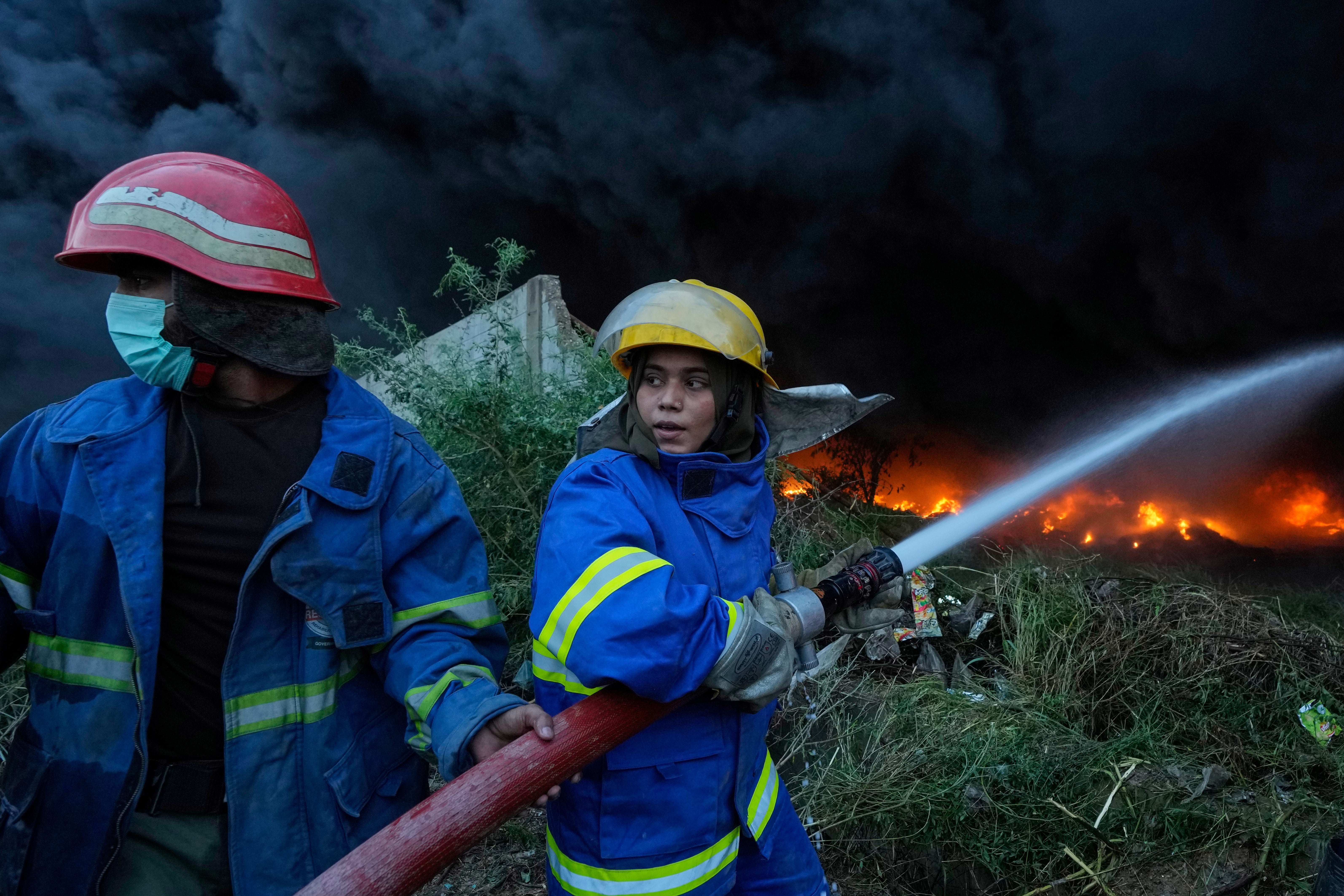 Pakistan Women Firefighters