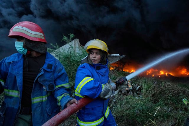 Pakistan Women Firefighters