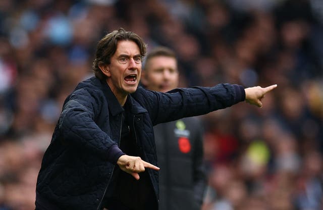 <p>Frank will hope to guide Spurs to only their second win at the Emirates in 19 years</p>