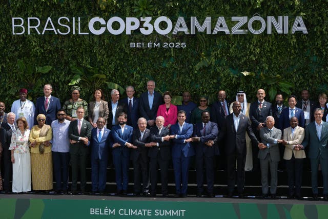Leaders attend COP30