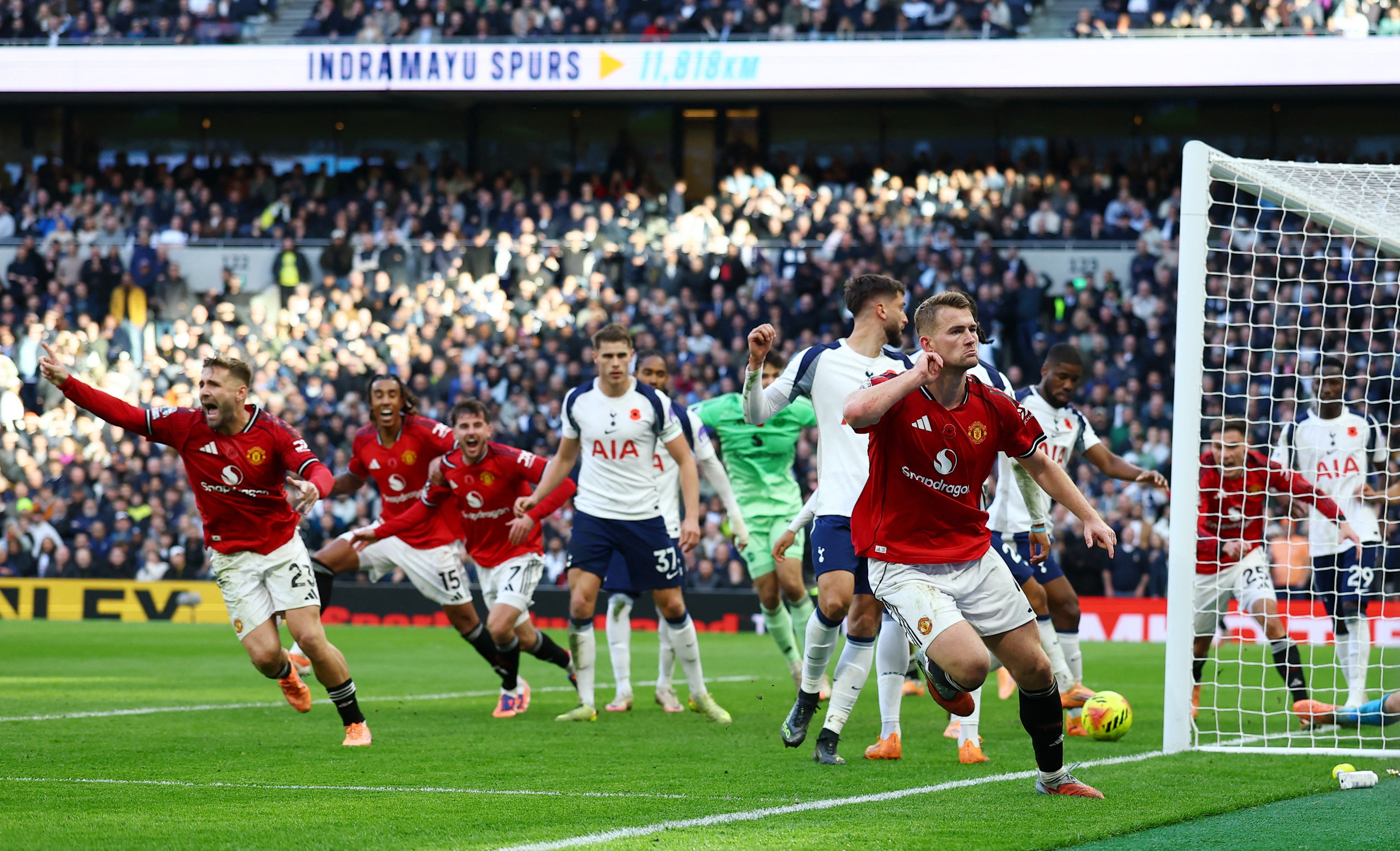 How stoppage-time chaos was born from Spurs and Man Utd’s obvious problems - The Independent