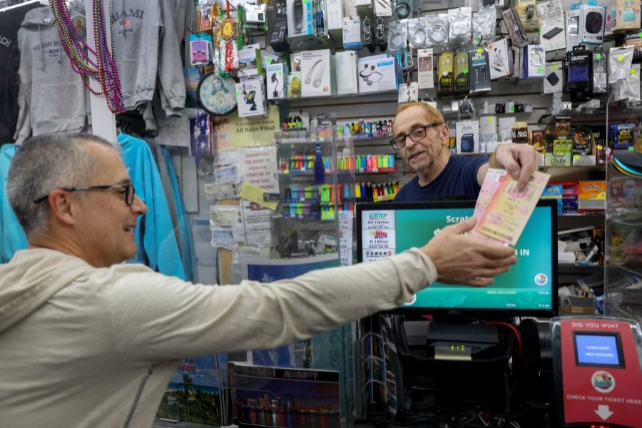 <p>After no winners following Friday’s drawing, the Mega Million jackpot now sits at $900 million. It has a lump-sum cash value of approximately $415.3 million. </p>