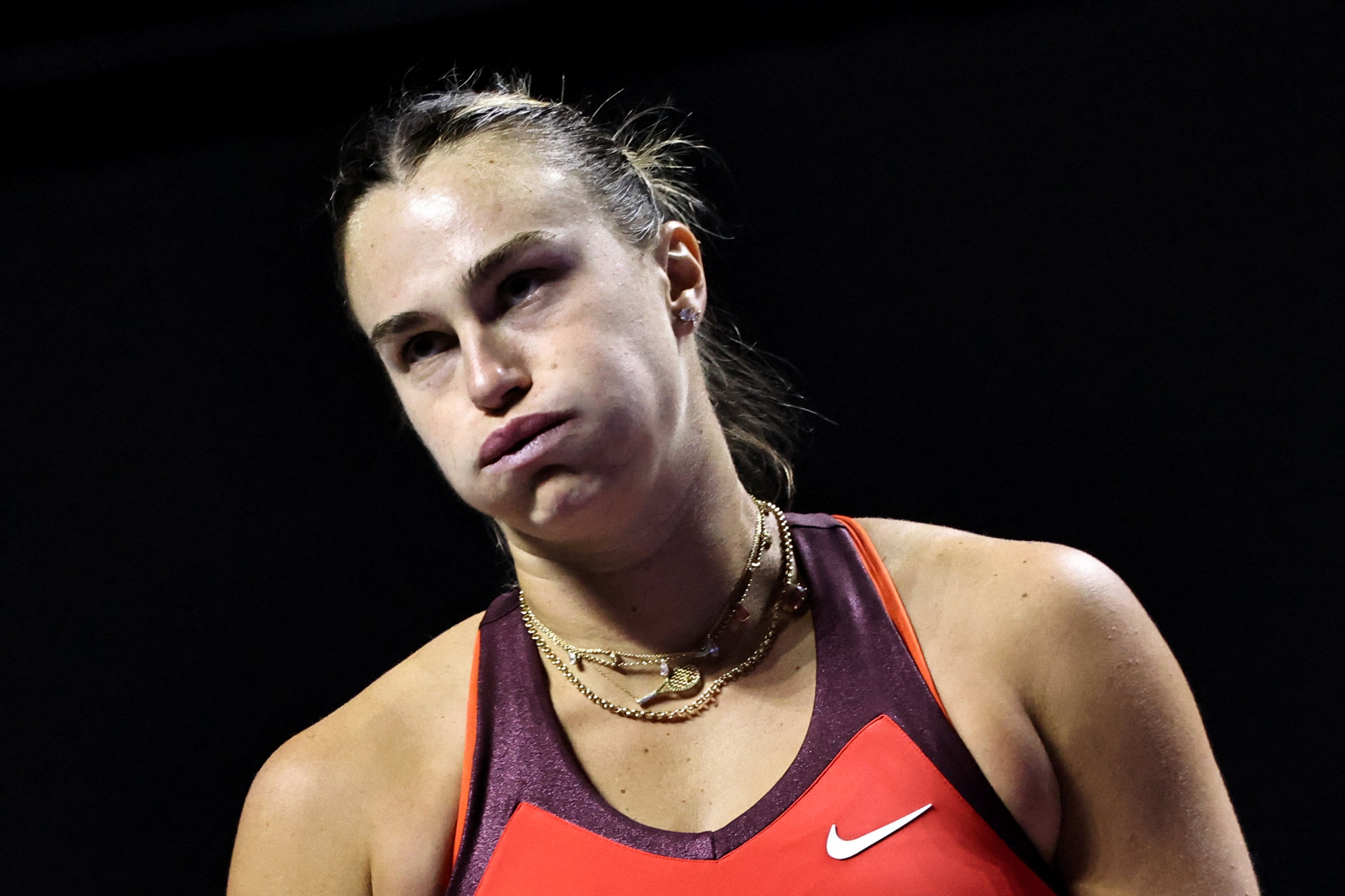 WTA Finals: Aryna Sabalenka in tears after failing to win biggest payday in women's tennis history | The Independent