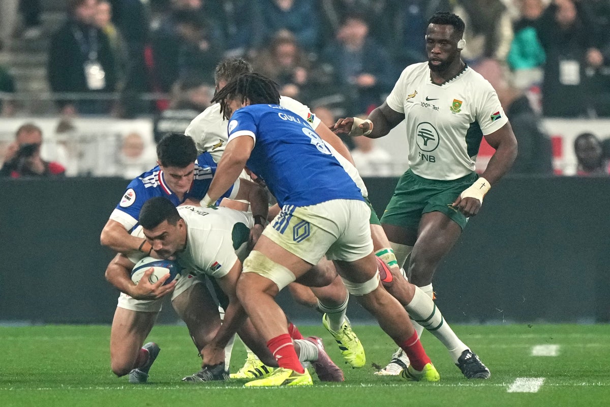 Image for France v South Africa live