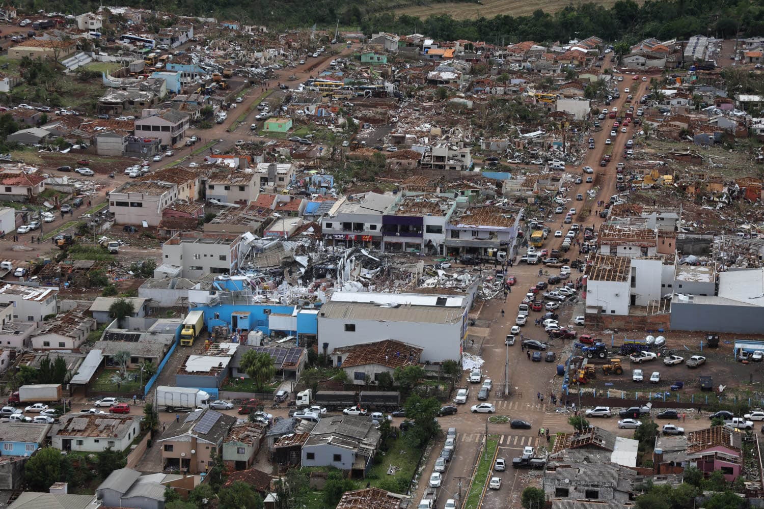 Brazil Extreme Weather Tornado