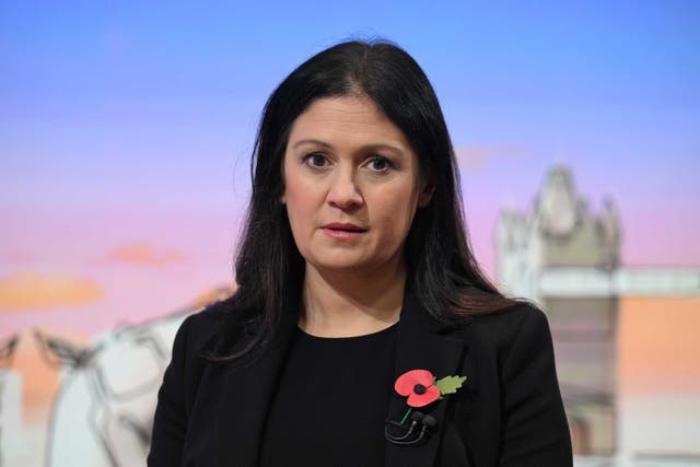 Culture Secretary Lisa Nandy was speaking on Sunday With Laura Kuenssberg (Jeff Overs/BBC/PA)