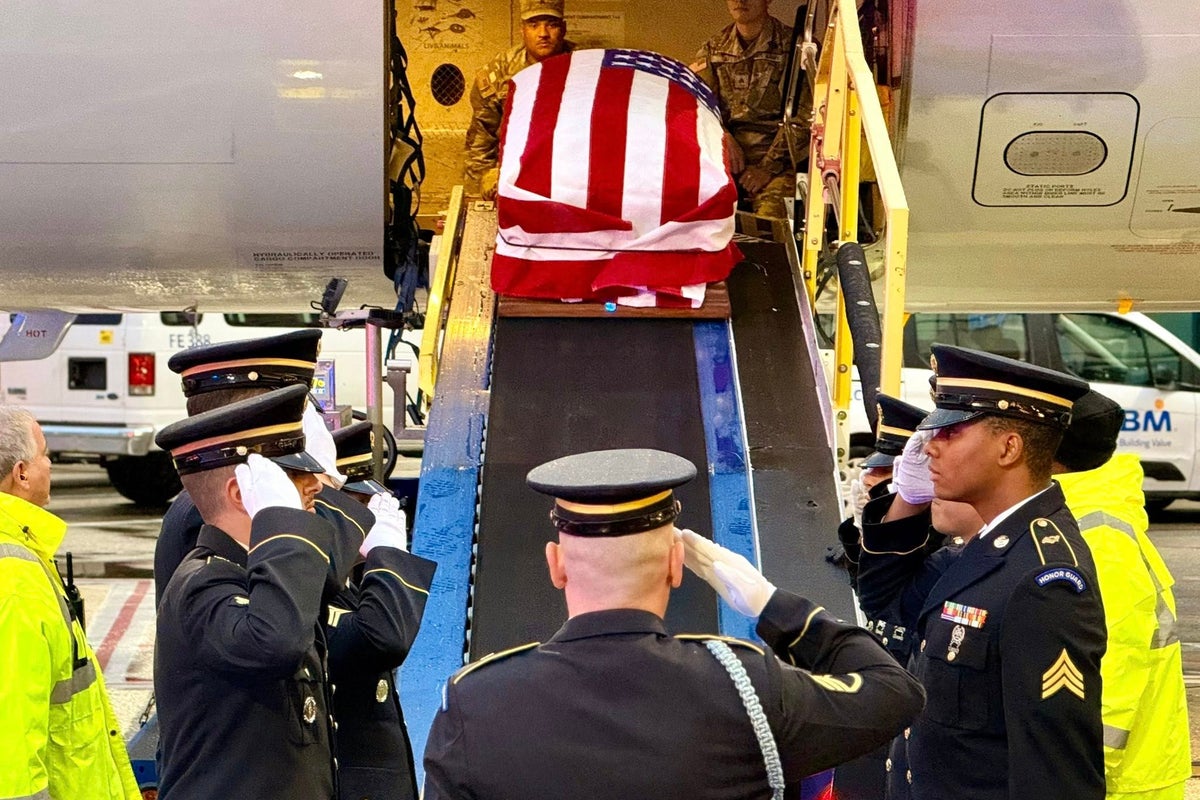 Remains of US World War II vet who went missing in action are returned home after 80 years