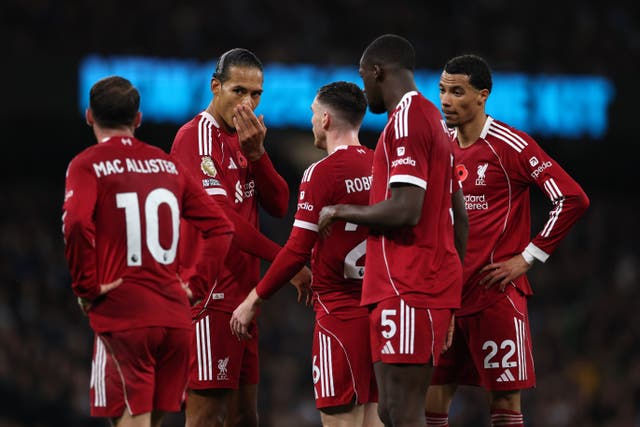 <p>Virgil van Dijk admitted Liverpool are experiencing a ‘difficult season’</p>