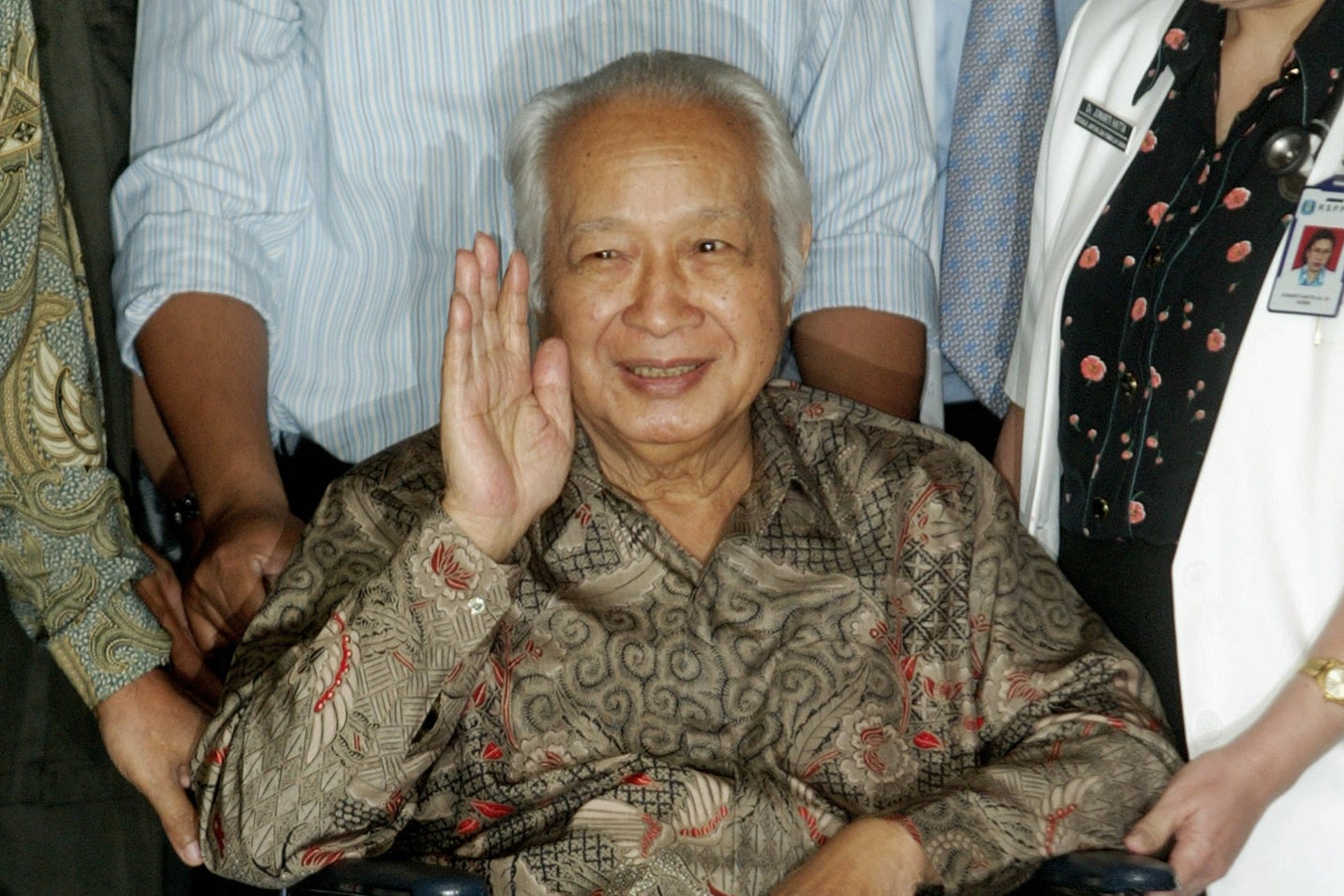 <p>Former Indonesian leader Suharto</p>