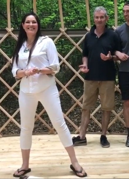 Guy and Alison Lubbock run Adhurst Yurts, a boutique off-grid glamping operation set in the 500-acre estate surrounding former family seat, Grade II listed stately home Adhurst St Mary, near Petersfield