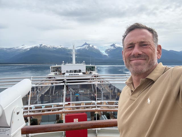 <p>Fox joined a Cunard cruise to Alaska this summer </p>