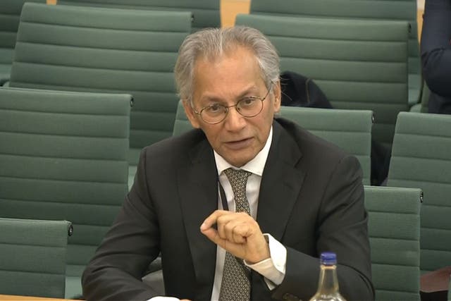 Samir Shah (House of Commons/PA)