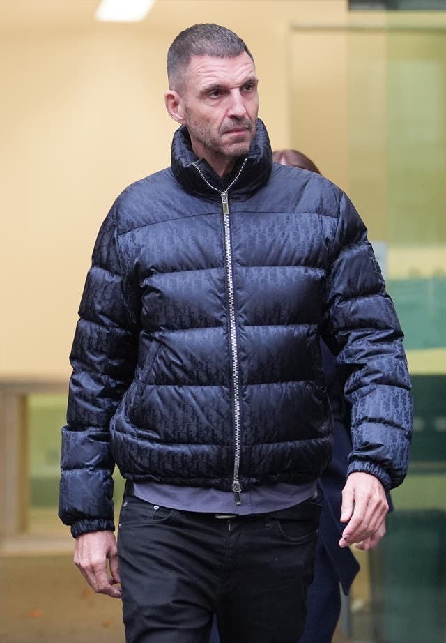 <p>Former Radio 1 DJ Tim Westwood leaving Westminster Magistrates’ Court today</p>