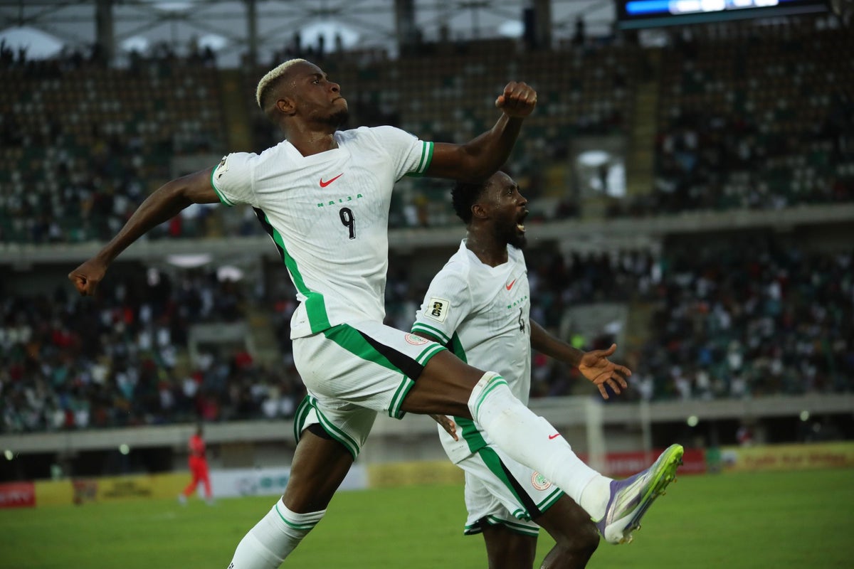 Nigeria v Gabon live: Super Eagles battle Panthers in must-win World Cup 2026 play-off Nigeria v Gabon live: Super Eagles battle Panthers in must-win World Cup 2026 play-off