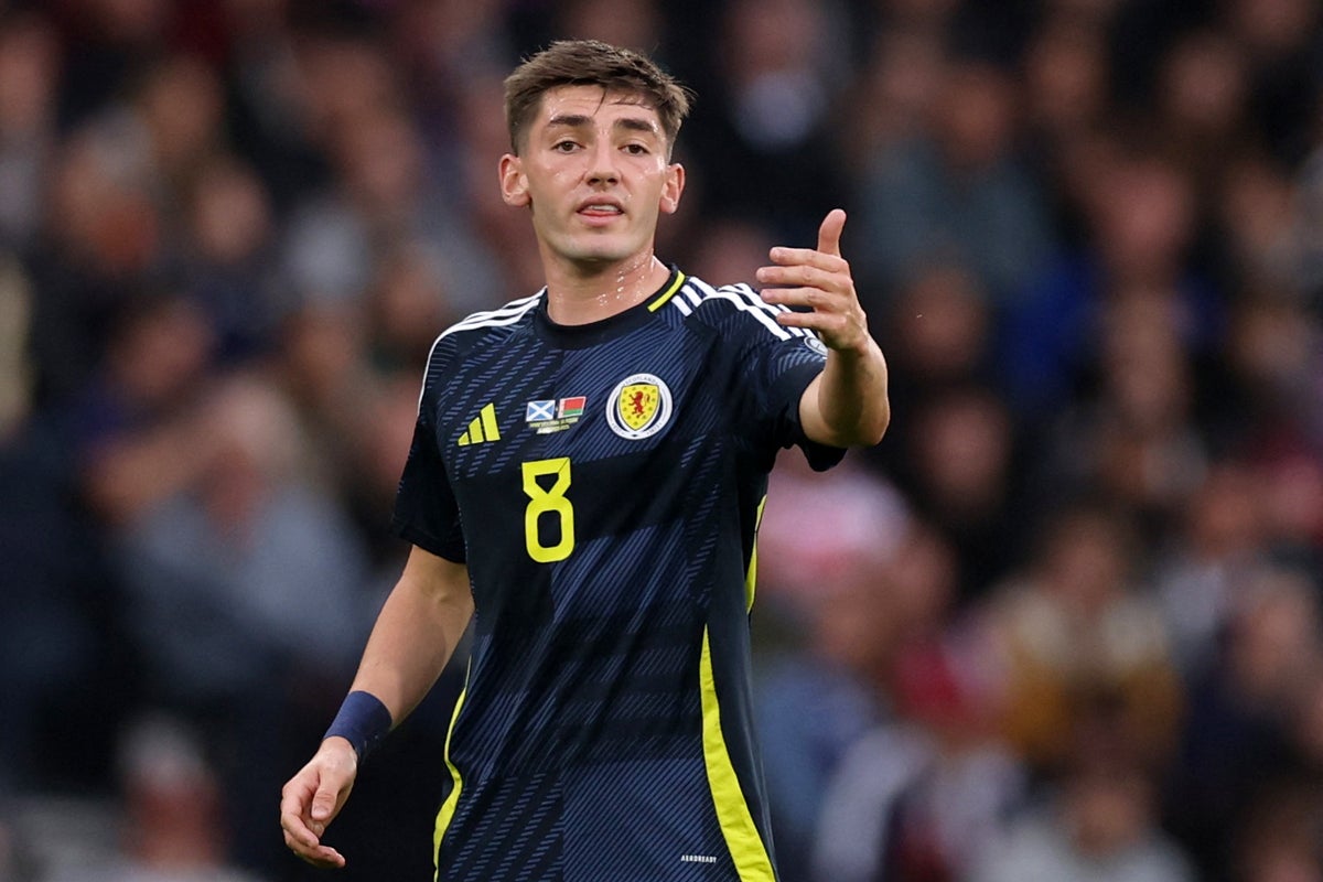 Scotland forced into World Cup change as Billy Gilmour ruled out of Greece clash